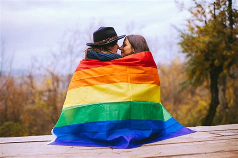 lesbian rainbow kiss Search